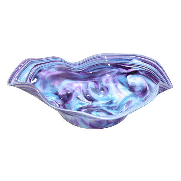 Purple Rain Unity Glass Keepsake bowl