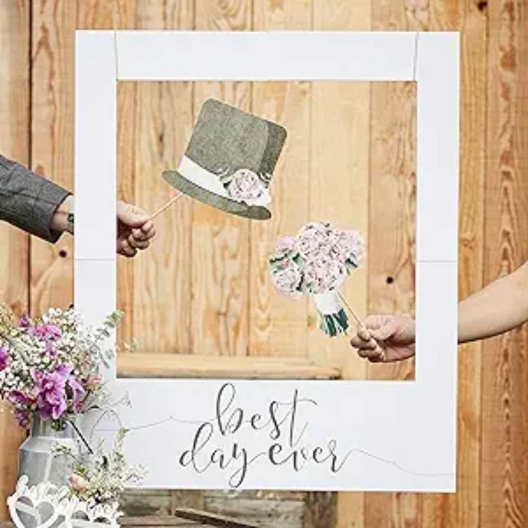 Giant Wedding Polaroid Photo Frame or Backdrop
