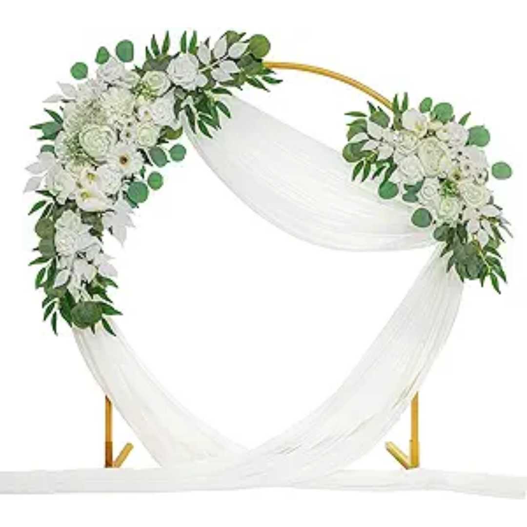 Large Flower Swag Wedding Decorations